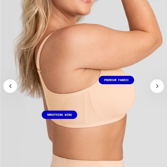 HoneyLove LiftWear CrossOver Bra 3X Astral New With Tags - Picture 3 of 6